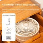 پنکه تاشو شارژی مدل P2000 Folding Fan - تصویر 5