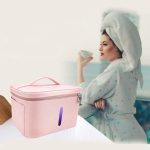کیف‌های استریل‌کننده UV (فرابنفش) برای ابزار زیبایی ,کودک، لباس زیر، (صورتی)