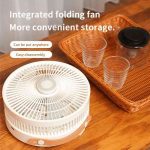 پنکه تاشو شارژی مدل P2000 Folding Fan - تصویر 4