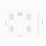 ترازو دیجیتال هوشمند شارژی personal scale       - Image 3