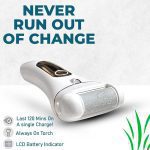سنگ پا و اسکرابر Ladiosa برقی مدل foot polisher به همراه کیت تمیز کننده پا - تصویر 5