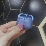 هدفون بی‌سیم Y42  ایرباد بلوتوث ۵.3 با قاب شارژ،  (آبی) - Image 6