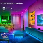 ریسه نواری LED Mexllex بلوتوثی 30 متری RGB - Image 3