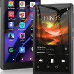 پخش کننده MP3 حافظه داخلی 32 گیگابایت و کارت حافظه 128 گیگابایت با وای فای و بلوتوث RUIZU  مدل : M16 پخش کننده موسیقی MP4 اندروید 13 با Spotify، Audible، Amazon Music، Deezer
