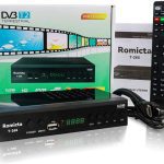 گیرنده تلویزیون Romicta 2024 DVB-T2  با قابلیت پخش از طریق USB، HDMI، SCART