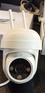 دوربین مداربسته  IP سیستم دوربین امنیتی MAXESLA مدل SK-ZAQ صوتی ضد آب IP66 در فضای باز - Image 7