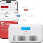 آشکارساز مونوکسید کربن وای فای X-Sense با هشدار صوتی، XC0M