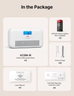 آشکارساز مونوکسید کربن وای فای X-Sense با هشدار صوتی، XC0M - تصویر 3