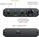 آمپلی فایر هدفون قابل حمل 3.5 میلی‌متری Neoteck با گیرنده بلوتوث 5.0، سوئیچ گین دو مرحله‌ای - تصویر 3