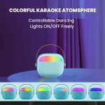 اسپیکر بلوتوثی کوچک Fusion Tunes مدل  K30 همراه میکروفون تکی کارائوکه بی‌سیم - Image 9