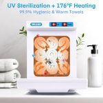 حوله گرم 5 لیتری مخصوص فیشیال TOWEL WARMER RTD-8A دارای UV گرمایش سریع - تصویر 3