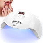 لامپ UV/LED ناخن NAILGIRLS، لامپ ۳۶ وات با ۳ حالت زمان‌بندی و ۱۸ عدد لامپ LED - تصویر 2