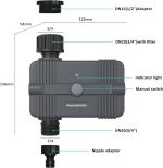 تایمر آبپاش بلوتوثی FRANKEVER - تصویر 4