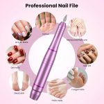 سوهان ناخن حرفه ای برقیNanssigy ژل ناخن اکریلیک 20000 دور در دقیقه - تصویر 5