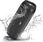 اسپیکر بلوتوثیYKALL با صدای استریو 20 وات دارای بیس و چراغ‌های RGB