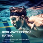 هدفون هدایت استخوانی RELXHOME مدل X7 مخصوص شنا ۳۲ گیگابایتی  MP3بلوتوث ۵.۴ ضد آب IPX8 - تصویر 3