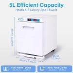 حوله گرم 5 لیتری مخصوص فیشیال TOWEL WARMER RTD-8A دارای UV گرمایش سریع - تصویر 5
