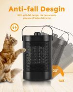 بخاری برقی 1500 وات برند YAZEKY مدل YND-900F - تصویر 5