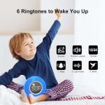 نویز سفید ، ساعت زنگ دار و چراغ خواب کودکان APUZOM - تصویر 5