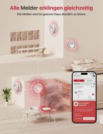 سنسور هوشمند دود و مونوکسید کربن با هشدار صوتی و اتصال بی‌سیم    X-Sense مدل WLAN SC07-MR - تصویر 4