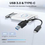 درایو نوری ۵ کاره CD/DVD اکسترنال UNITEK با  3 درگاه کارت SD - تصویر 5