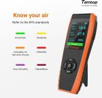 دستگاه حرفه‌ای سنجش کیفیت هوا و شمارنده ذرات Temtop LKC1000S