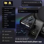 پخش کننده MP3 حافظه داخلی 32 گیگابایت و کارت حافظه 128 گیگابایت با وای فای و بلوتوث RUIZU  مدل : M16 پخش کننده موسیقی MP4 اندروید 13 با Spotify، Audible، Amazon Music، Deezer - تصویر 6