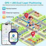 ساعت هوشمند OKYUK T45 کودکان 4G GPS - تصویر 4