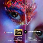 ویدئو پروژکتور وای‌فای 5G برند Giaomar مدل C9 پروژکتور 12000L فول اچ‌دی 1080P با پشتیبانی از 4k - تصویر 3