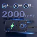 پخش کننده MP3 حافظه داخلی 32 گیگابایت و کارت حافظه 128 گیگابایت با وای فای و بلوتوث RUIZU  مدل : M16 پخش کننده موسیقی MP4 اندروید 13 با Spotify، Audible، Amazon Music، Deezer - تصویر 7