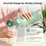 گرمکن شیشه شیر شارژی Momcozy برای شیر مادر - تصویر 8