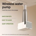فواره آب گربه PETLIBRO باتری خور مدل PLWF115 - تصویر 7