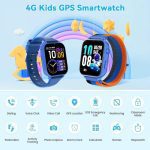ساعت هوشمند OKYUK T45 کودکان 4G GPS - تصویر 3