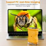 میکروسکوپ کودکان Temodu صفحه نمایش 2.0 اینچی بزرگنمایی 1000 برابر - تصویر 5
