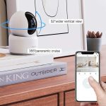 دوربین مدار بسته GALAYOU با کیفیت 2K و وای‌فای ۲.۴ گیگاهرتز مدل G2 پک دو عددی - تصویر 7