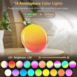 ساعت زنگ‌دار با نور طلوع آفتاب برند Suright مدل ‎LD081-WH - تصویر 5