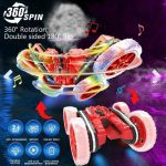 ماشین کنترلی دیوانه فضایی OBEST مدل Blossom Car با اسپری آب چرخش 360 F C 2.4GHZ قابل شارژ - Image 5