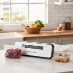 دستگاه بسته بندی وکیوم مواد غذایی خشک و مرطوب با عملکرد تک پرس vacuum sealer - تصویر 2