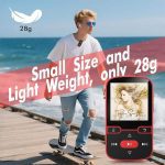 پخش کننده MP3 با ظرفیت 64 گیگابایت، بلوتوث 5.3، کلیپسی، صدای HiFi و صفحه نمایش 1.5 اینچی - تصویر 4