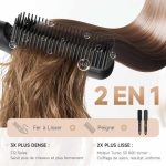 برس صاف کننده موی سرامیکی با گرمایش یکنواخت FLYZEMAA - تصویر 7