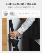رطوبت سنج و دماسنج دیجیتال SwitchBot مانیتور دما و رطوبت داخلی بی‌سیم با کنترل از طریق بلوتوث، هشدارهای لحظه‌ای، سازگار با اپل هوم - تصویر 8
