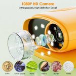 میکروسکوپ کودکان Temodu صفحه نمایش 2.0 اینچی بزرگنمایی 1000 برابر - تصویر 3