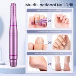 سوهان ناخن حرفه ای برقیNanssigy ژل ناخن اکریلیک 20000 دور در دقیقه - تصویر 9