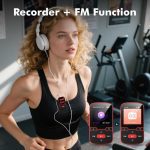 پخش کننده MP3 با ظرفیت 64 گیگابایت، بلوتوث 5.3، کلیپسی، صدای HiFi و صفحه نمایش 1.5 اینچی - تصویر 7