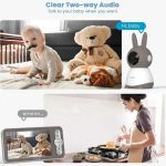 دوربین و مونیتور امنیتی کودک برند ieGeek Baby 1T - تصویر 9