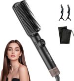 برس صاف کننده موی سرامیکی با گرمایش یکنواخت FLYZEMAA - تصویر 9