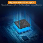 آمپلی فایر هدفون قابل حمل 3.5 میلی‌متری Neoteck با گیرنده بلوتوث 5.0، سوئیچ گین دو مرحله‌ای - تصویر 9