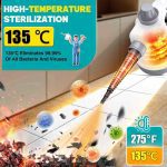 بخارشوی چندکاره دستی Rolipo مدلTMSC-001 تحت فشار با 12 عدد لوازم جانبی و قفل ایمنی - تصویر 3