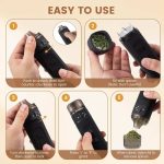 آسیاب شارژی ادویه SenDeluz با موتور قدرتمند 7 نیوتن متر - تصویر 8