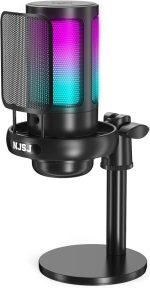 میکروفون گیمینگ NJSJ مدل ME6S برای کامپیوتر USB - تصویر 8